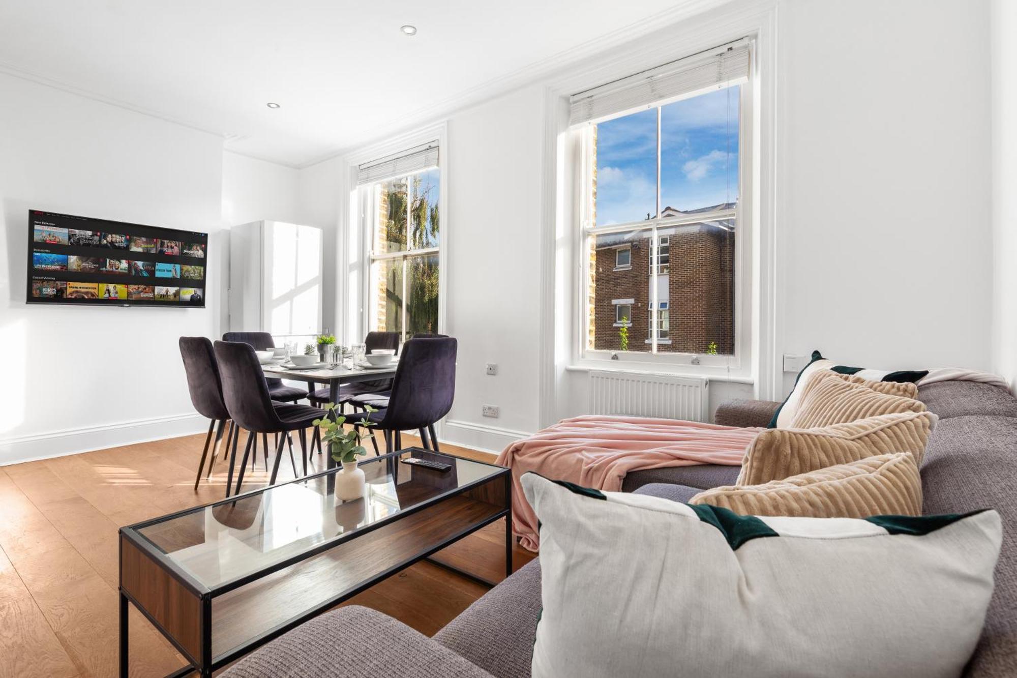 Luxury 4 Bedroom Flat With Stunning Shard View From Terrace In Central London! Next To Station, Sleeps 9 Exterior foto